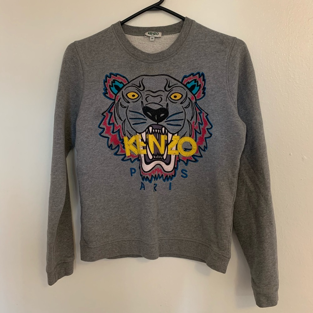 Kenzo grey sweater M